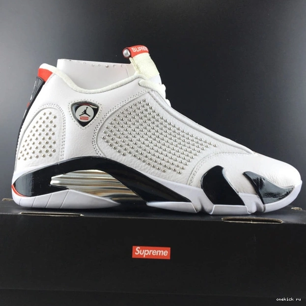 Rep Onekick BV7630-106 White Retro Jordan 14 Air 0618